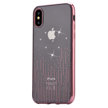 DEVIA Meteor iPhone X Case Rose Gold