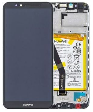 Huawei Y6 2018 - Displej čierny s dotykovou plochou a batériou (Originál)