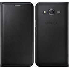 Samsung J5 2015 Flip Wallet Black (Originál)