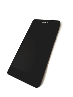 Sony Xperia E5 - Displej čierny s dotykovou plochou a rámom (Originál)