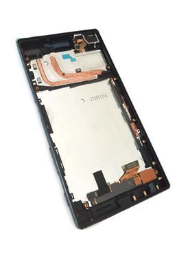Sony Xperia Z5 - Displej čierny s dotykovou plochou a rámom (Originál)