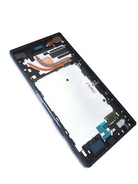 Sony Xperia Z5 Premium - Displej čierny s dotykovou plochou a rámom (Originál)