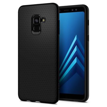 Spigen Liquid Air, matte black - Galaxy A8(2018)